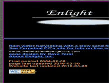 Tablet Screenshot of enlight-inc.com